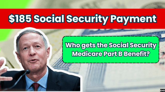 $185 Social Security Payment