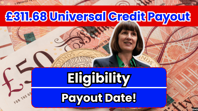 £311.68 Universal Credit Payout