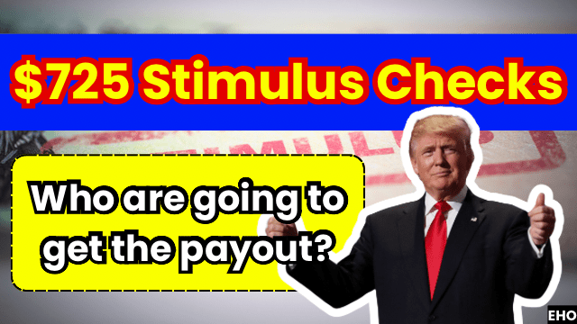 $725 Stimulus Checks