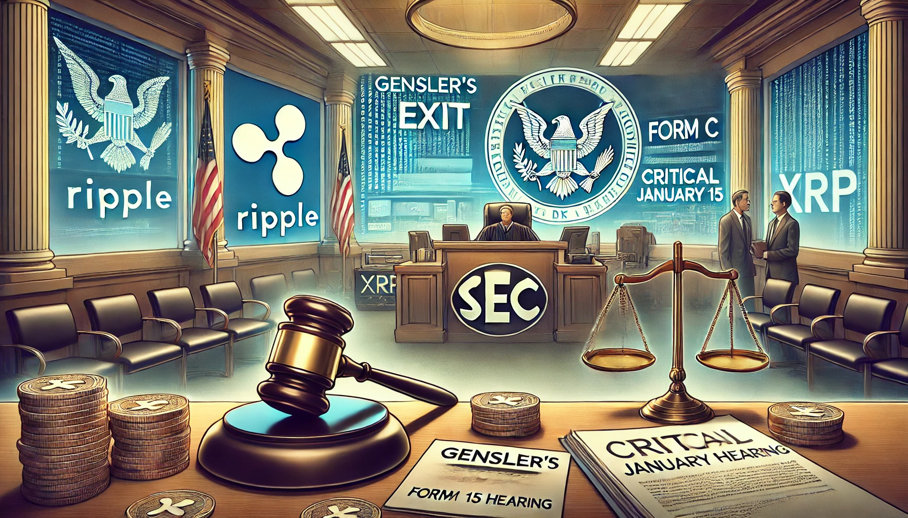 A FOX business analyst speculates that the SEC may drop the Ripple case