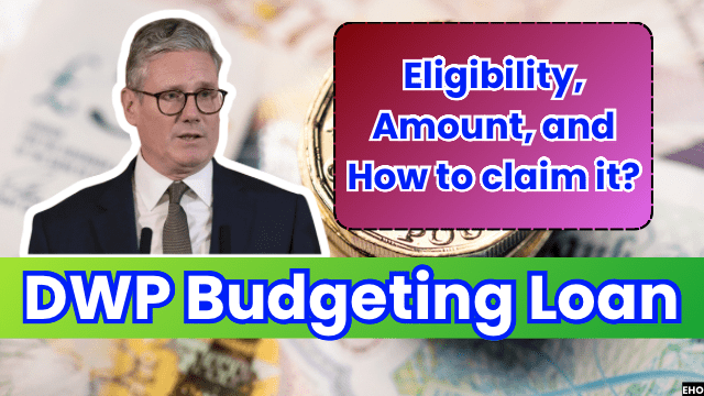 DWP Budgeting Loan