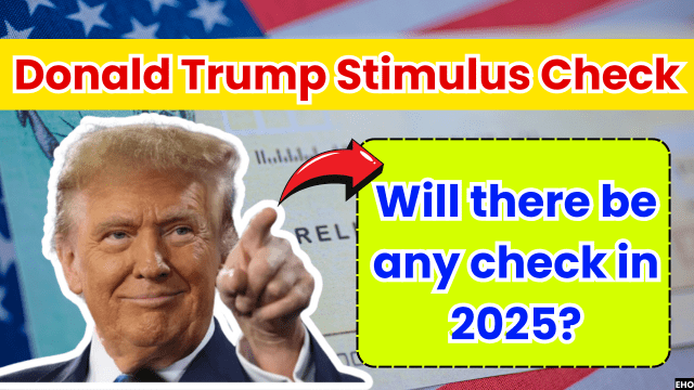 Donald Trump Stimulus Check