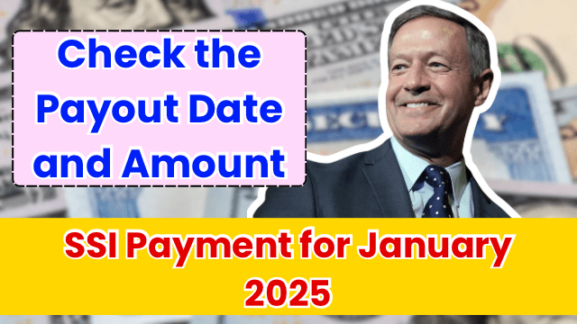 SSI Payment for January 2025