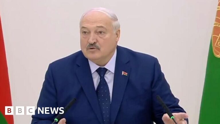 Belarusian leader Alexander Lukashenko