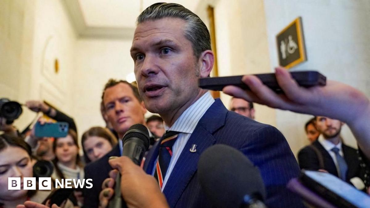 Defence secretary nominee Pete Hegseth