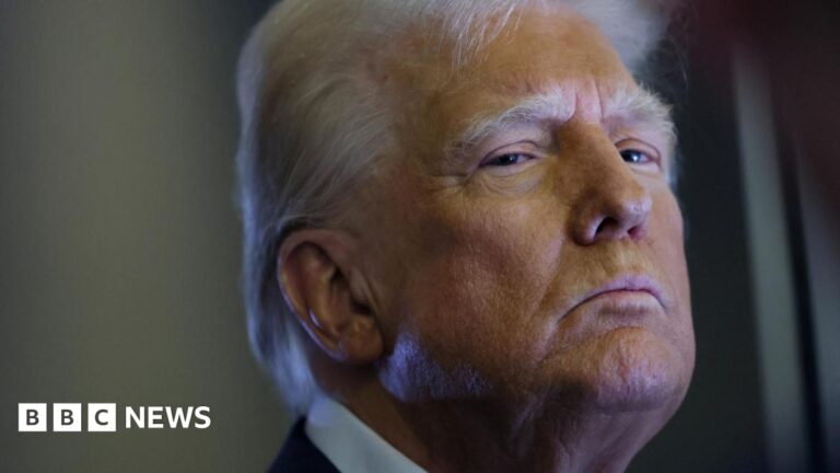 A close up picture of Donald Trump