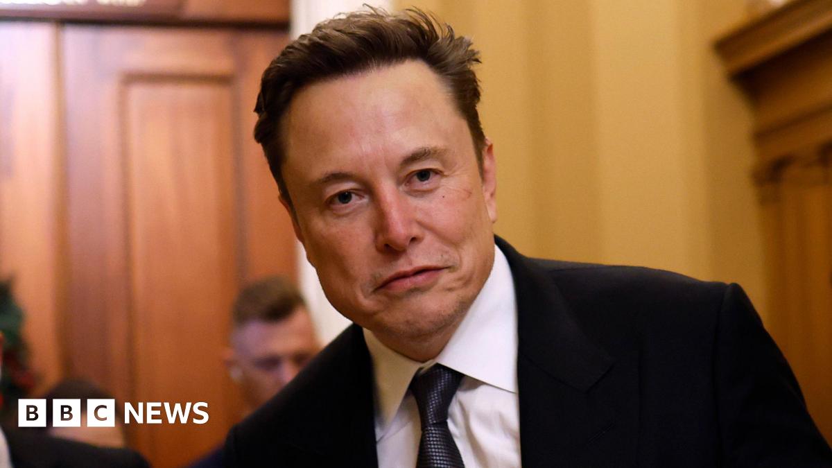 Elon Musk arrives on Capitol Hill on 5 December, 2024 in Washington, DC.