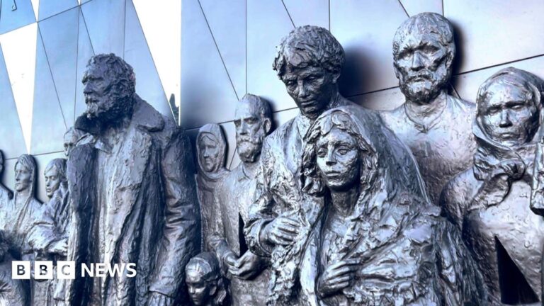 Memorial in St Petersburg to Soviet victims of the Nazis during World War Two