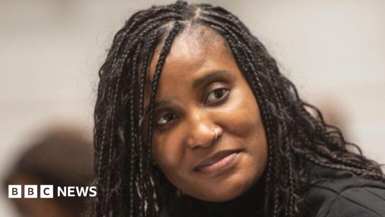 A close-up image of Duduzile Zuma-Sambudla