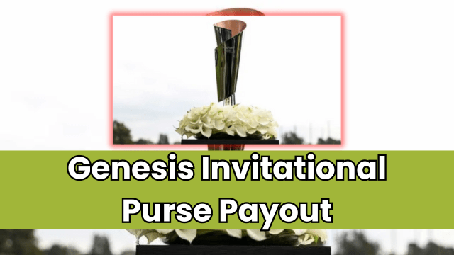 Genesis Invitational Purse Payout
