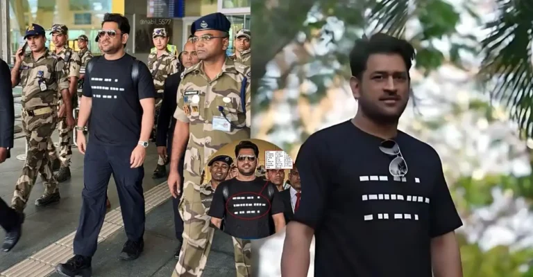 MS Dhoni to retire after IPL 2025? Fans disrupt the hidden message in T-CSK Icon shirt