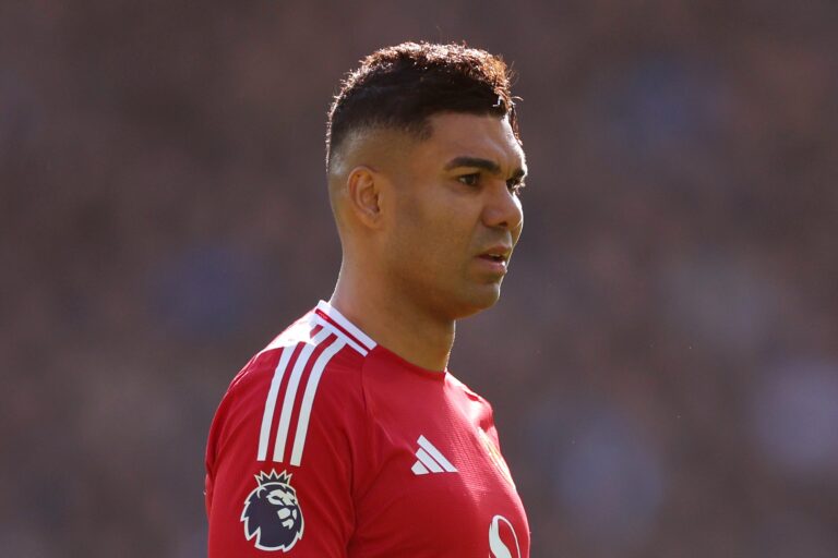 Casemiro of Manchester Unitlame seems