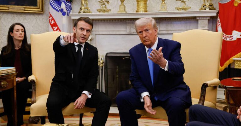 insurancecompanie.com | Trump is filled with French President Emmanuel Macron