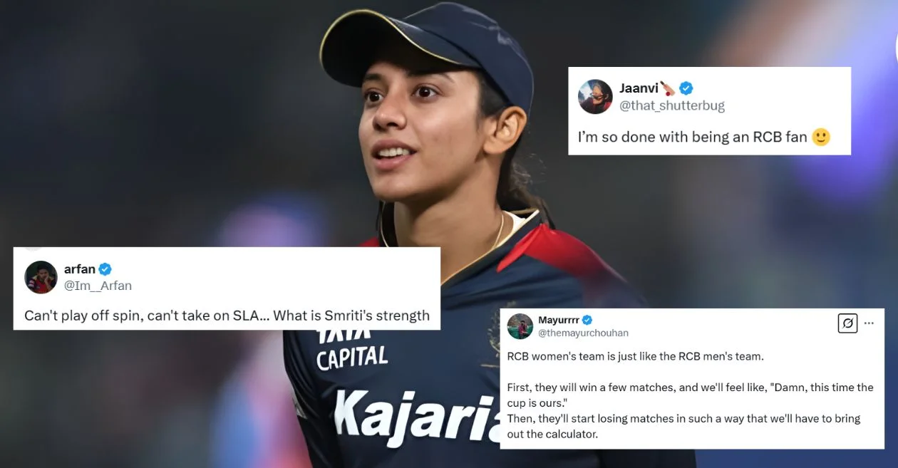 WPP 2025 (Twitter reaction): Smriti's RCB Smritif lack 3 Guecutive as a gangsayi to wear in Bengaluru