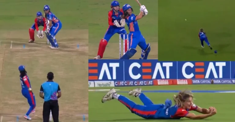 Watch: Annabel Suthherland takes 'catch the season' to dissolve Amelia Kerr in WL 2025