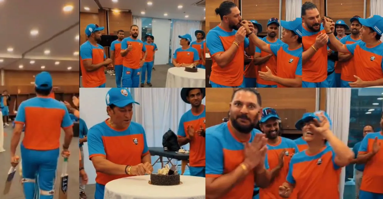 Watch: Yuvraj Singh Celebrate Seatul Sevulkar Featulk Life Theatulkar in the International International Masters 2025