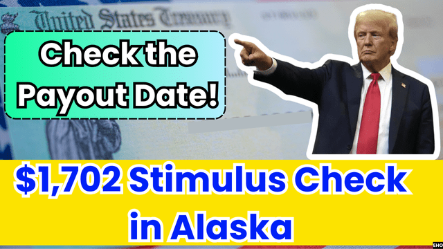 $1,702 Stimulus Check in Alaska