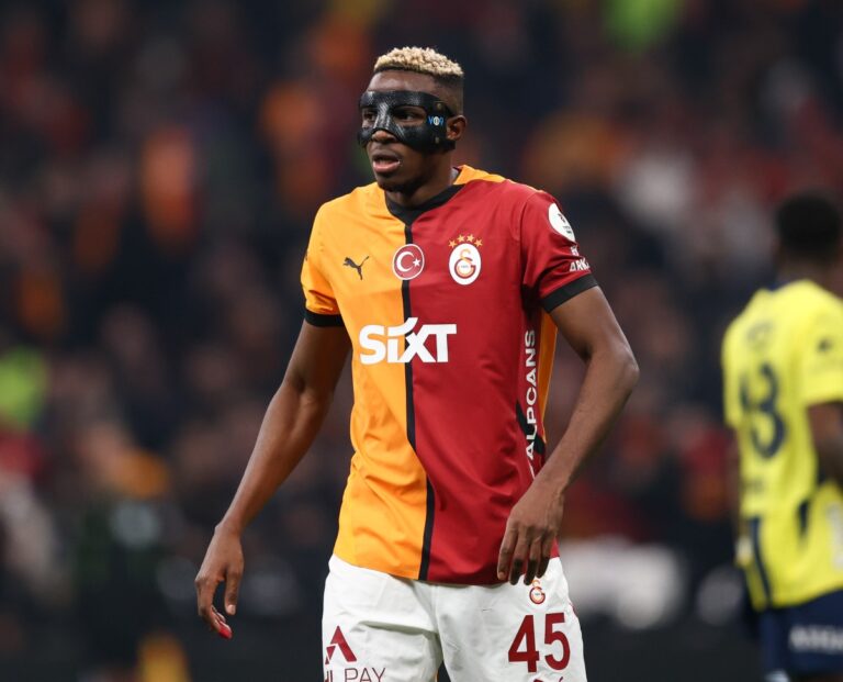 Victor Osimhen in Action For Galataray