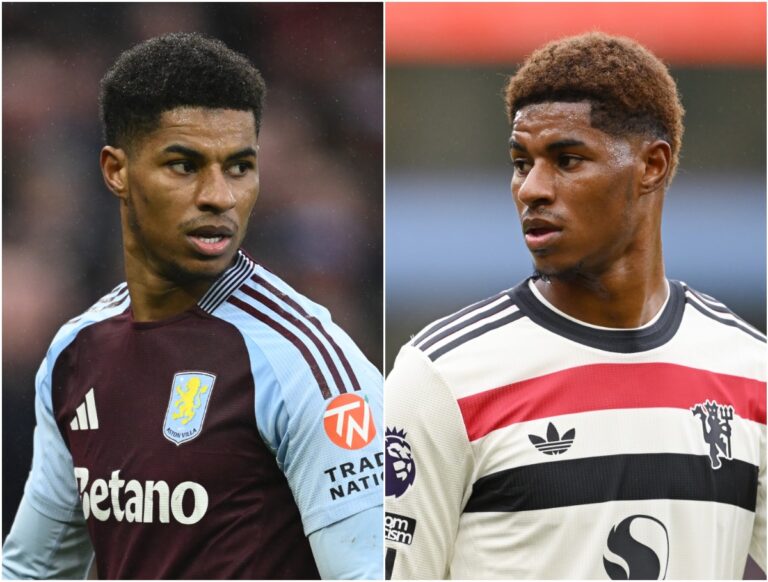 Rashus Rashford in action for Arma Villa and for early man early