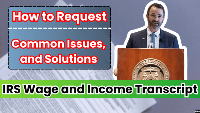 IRS Wage and Income Transcript