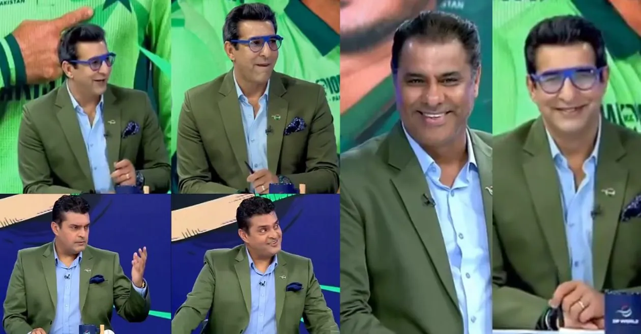 Watch: Wimpram Akram took a sharp jab at ex-pcb imbman ramz king king of the king of the king of the king of
