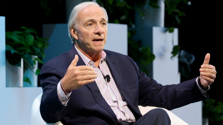 Ray Dalio in conference