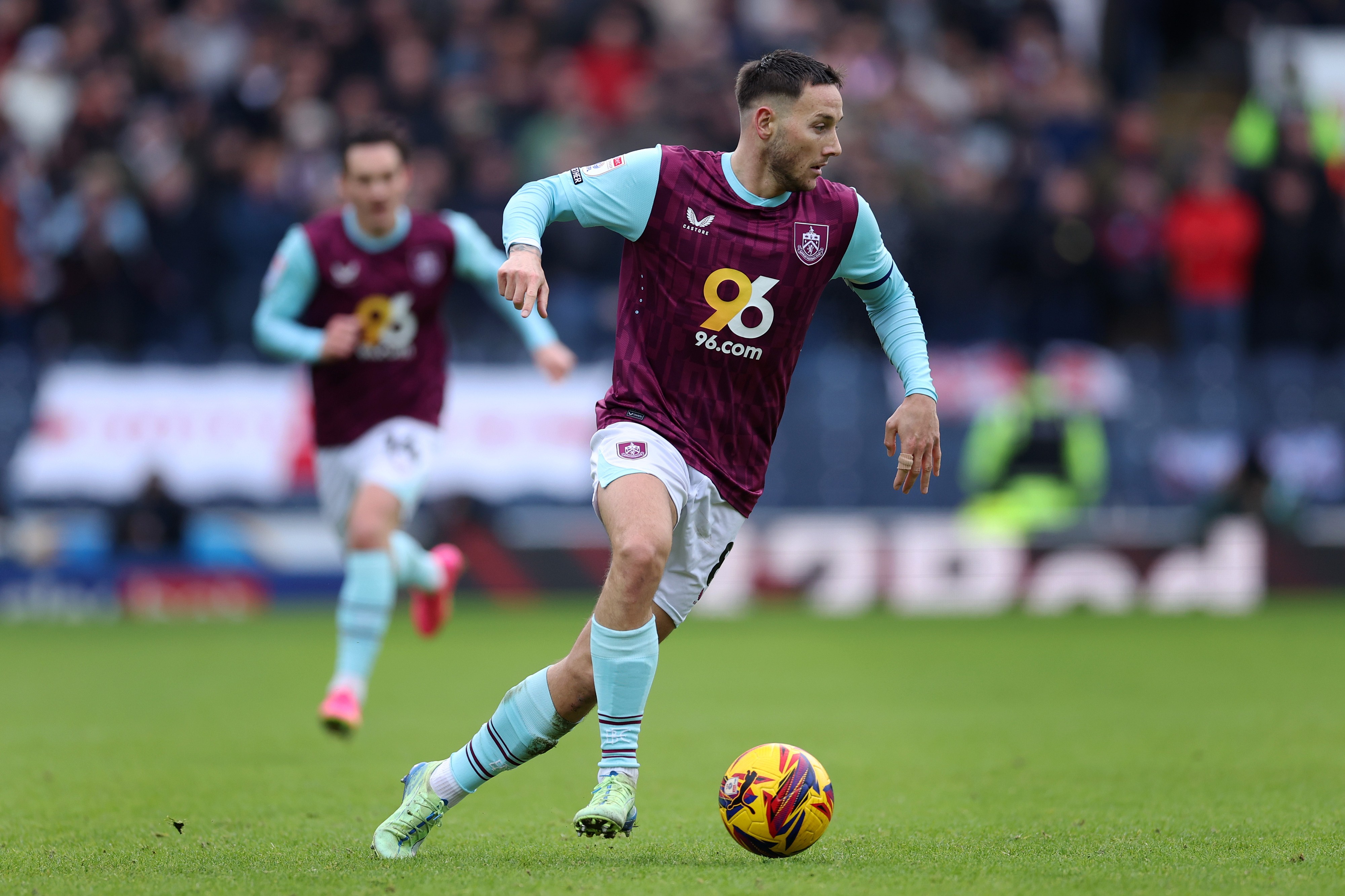 Josh Browhhill from the load when the game against Blackburn Representatives.