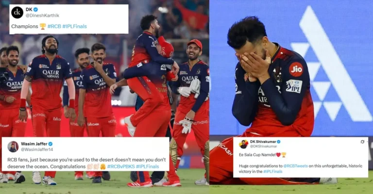 Fans go gossip in the jubiliations as the RCB went through Ivery the Ivery Sitovy's degree after wins against the Punjab Kings in 2025 finals