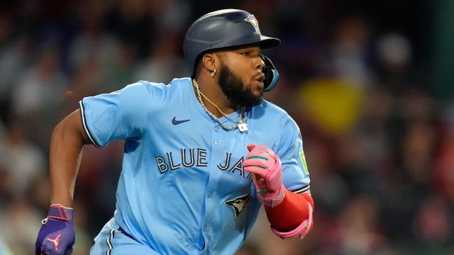 MLB on the game's net