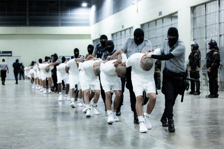 Salvador Government received 238 accused of the Organizations 'Trends of Aragua' and 'MS13'
