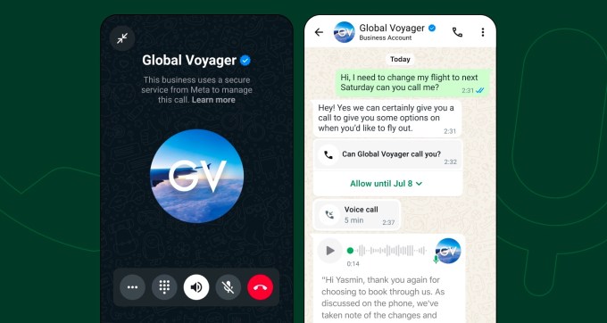 Meta adds a business sound call to WhatsApp, explore production suggestions