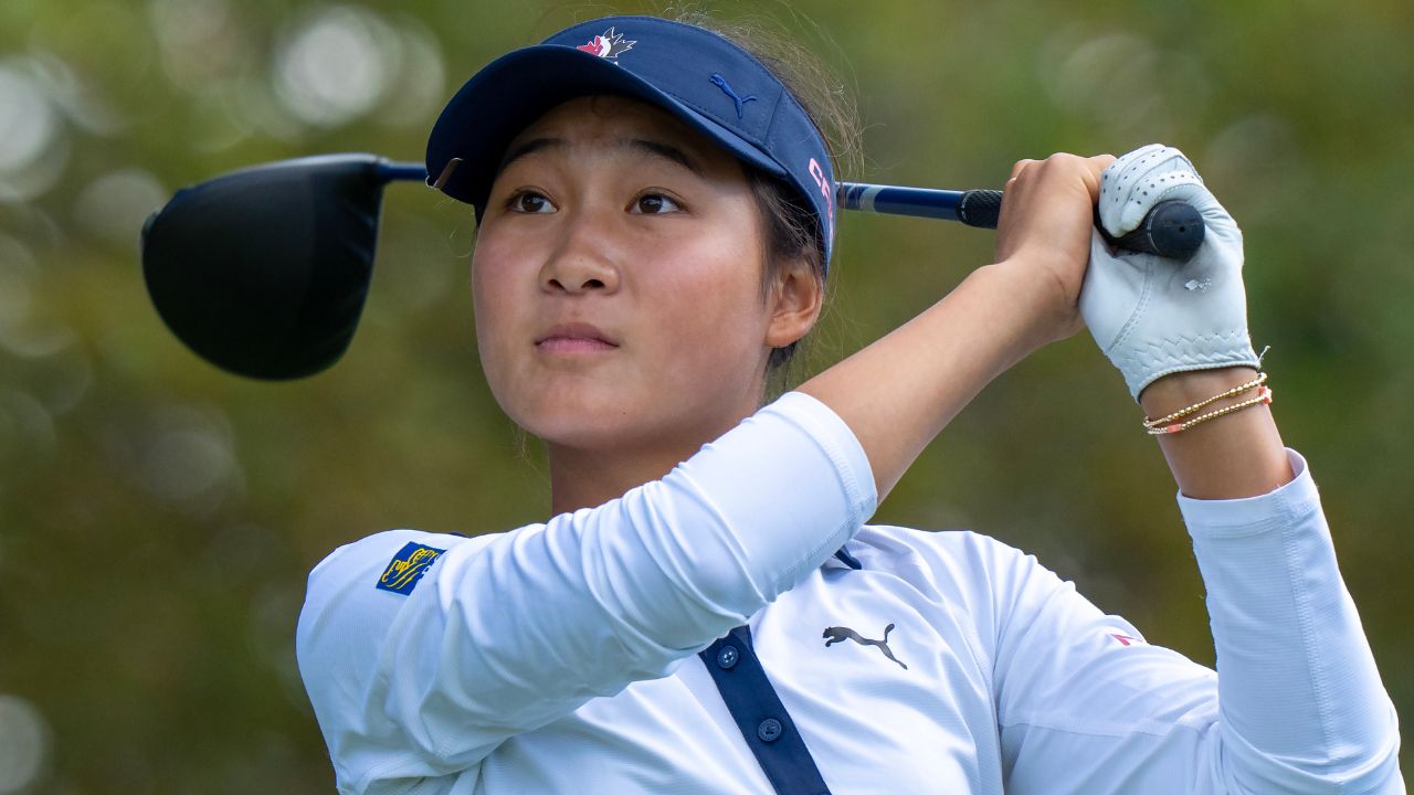 Canada's Froket Dung, 15, CpkC Women's open on the open