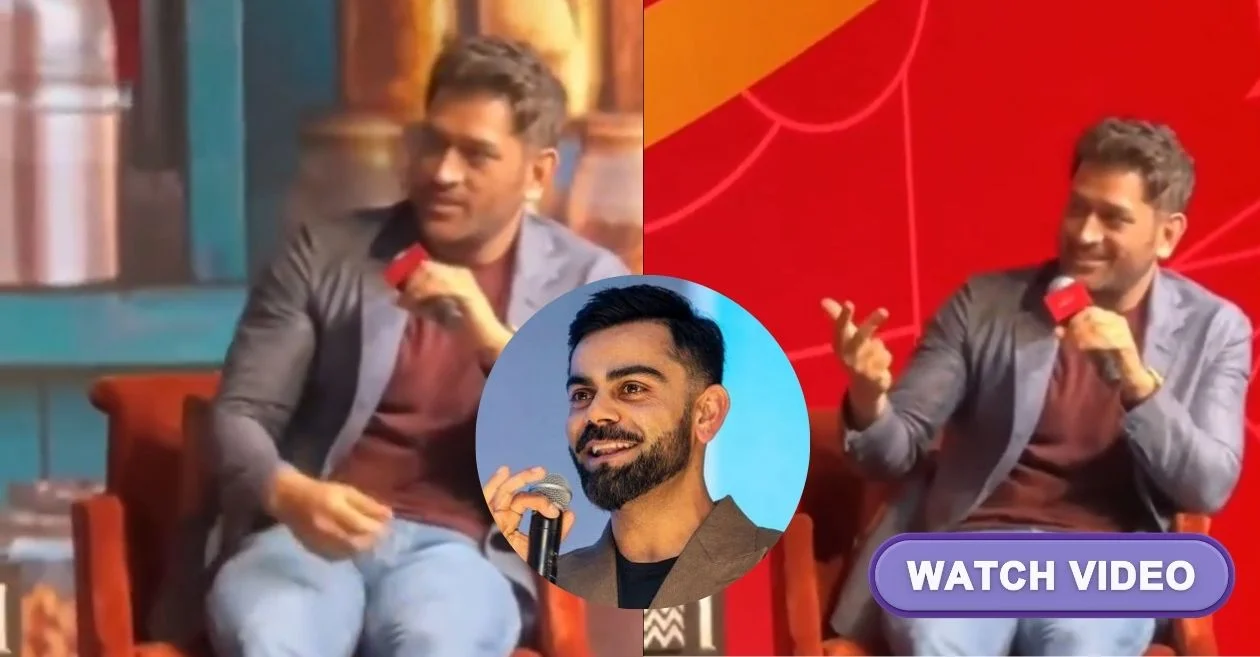 Cricket MS Dhoni icon shows 3 nature of the virat virat nature; Video to be viral