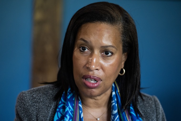 Mayor Muriel Bowser in Washington, DC, on July 7, 2025.