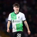 Leeds United States in the Winger Liverpool Ben Doak

