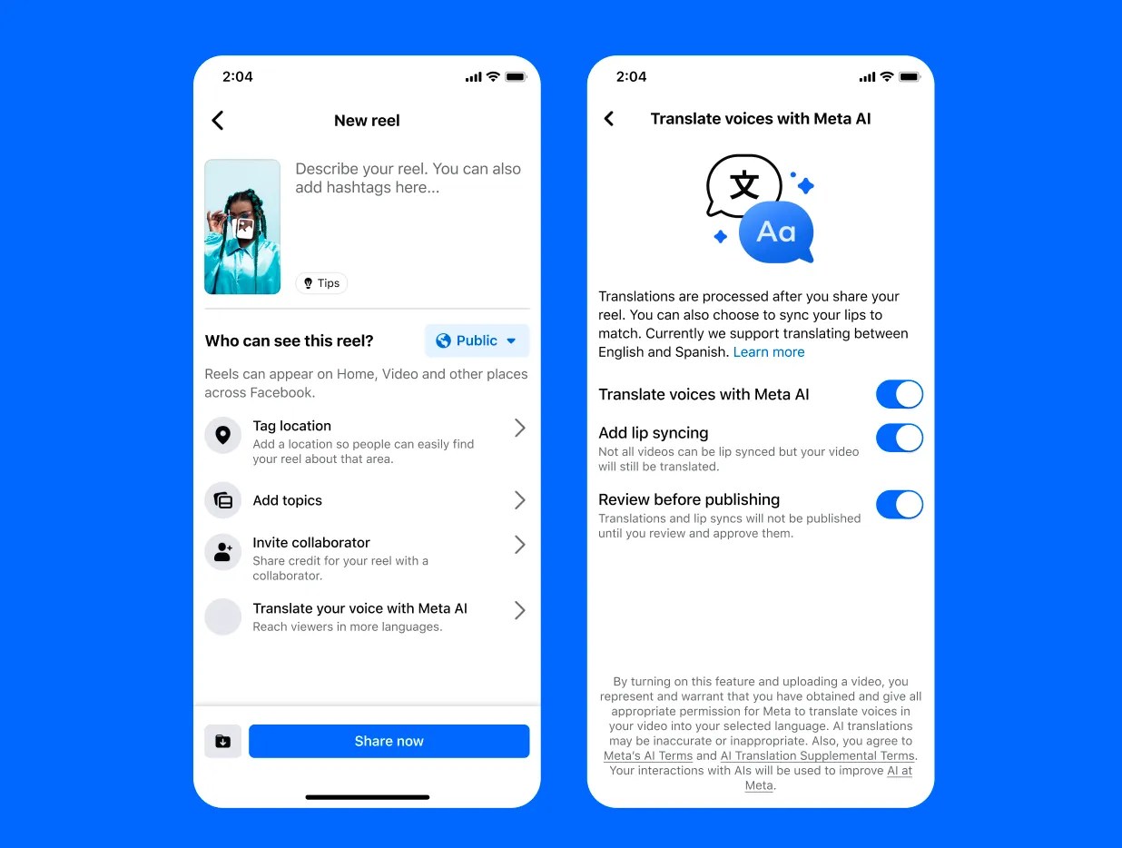 Simply screenshots suggests new translation features on Instagram