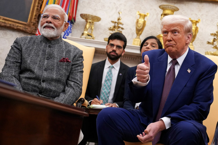 Modi is ready 'make an Indians that are good again,' then Trump put America
