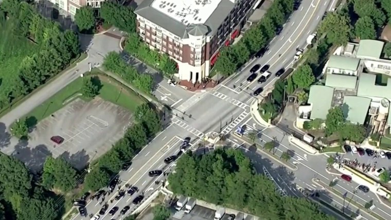 Officer injured in a reported crack near the Emori University in Atlanta