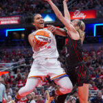 Paria's Alasis is the first player in the fever with a fever with three straight triple-dubs

