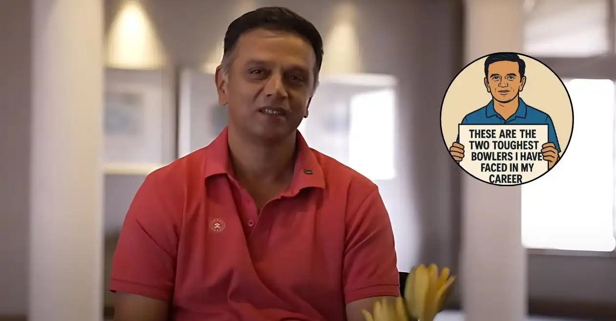 Rahul Dravid reveals a fast bowler and spinner he faced international cricket