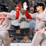 Roko Roman Anthony Women, walks in three as the Red Sox Yankees Yans

