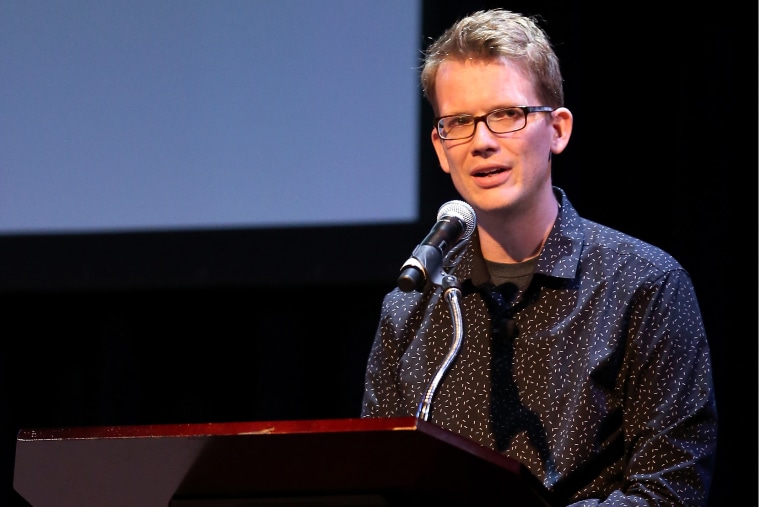 YouTube personality and the author of Hank Hank said in New York in 2018.