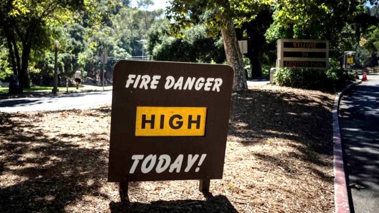 Southern California faces extreme heat, fire risk