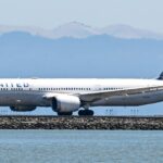 United States Airplane in San Francisco, Californo