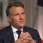 The French President Emmanuel Macron said he doesn't believe the Appin is 'very willing to be peace' in Ukraine

