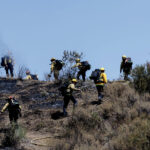 Their evacuation orders were raised as a California fire reached a number 28%

