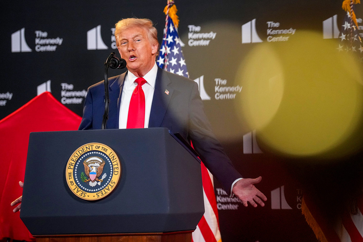 Trump says he will host 2025 kenned kenned