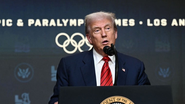 Trump signs of executive orders setting task force for 1628 Olympics