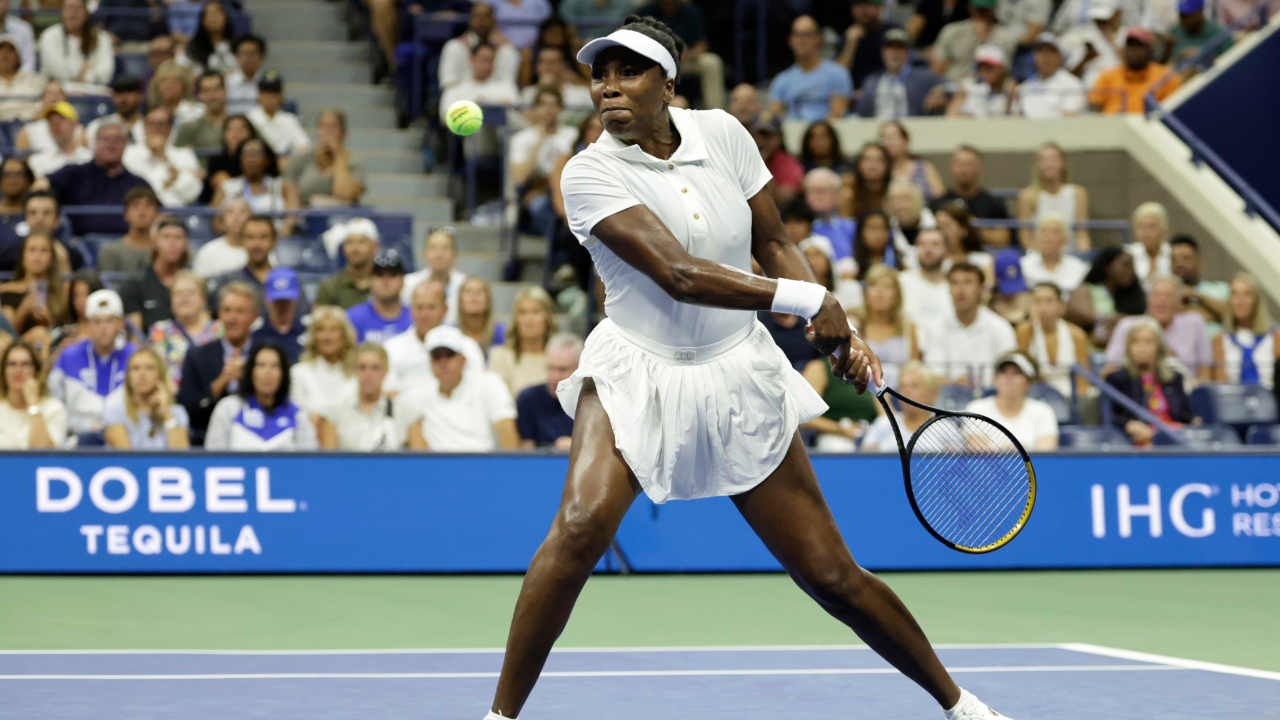 Venus Williams lost in three sets in US Open