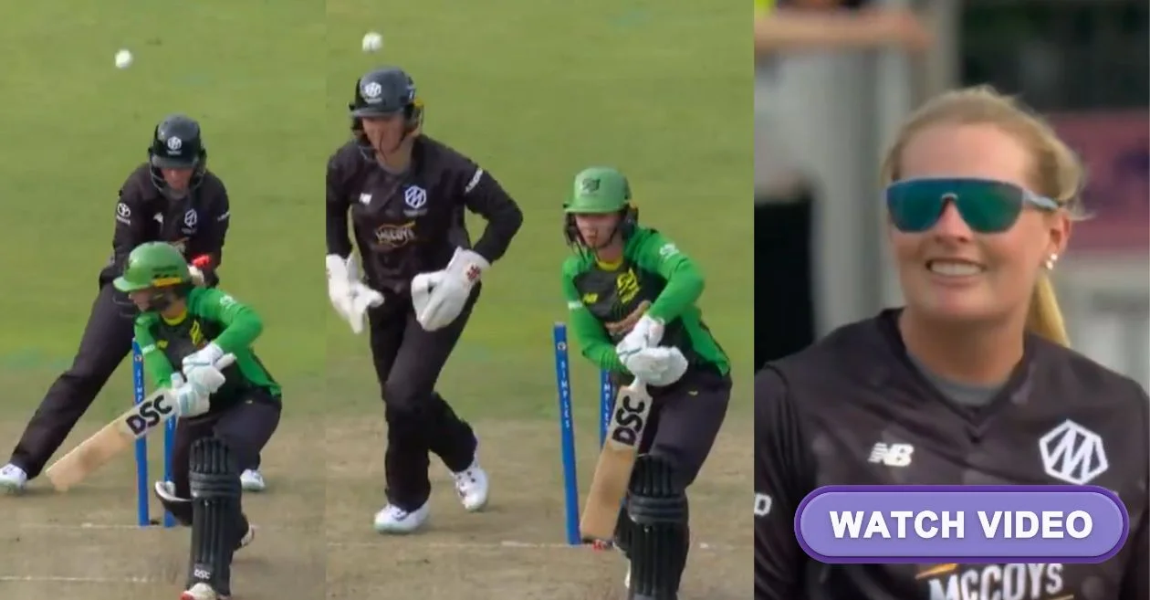 Watch: SOPHHIE ECC ATTERTER sends the ball to relieve danni WyNt-hodge in one hundred 2025